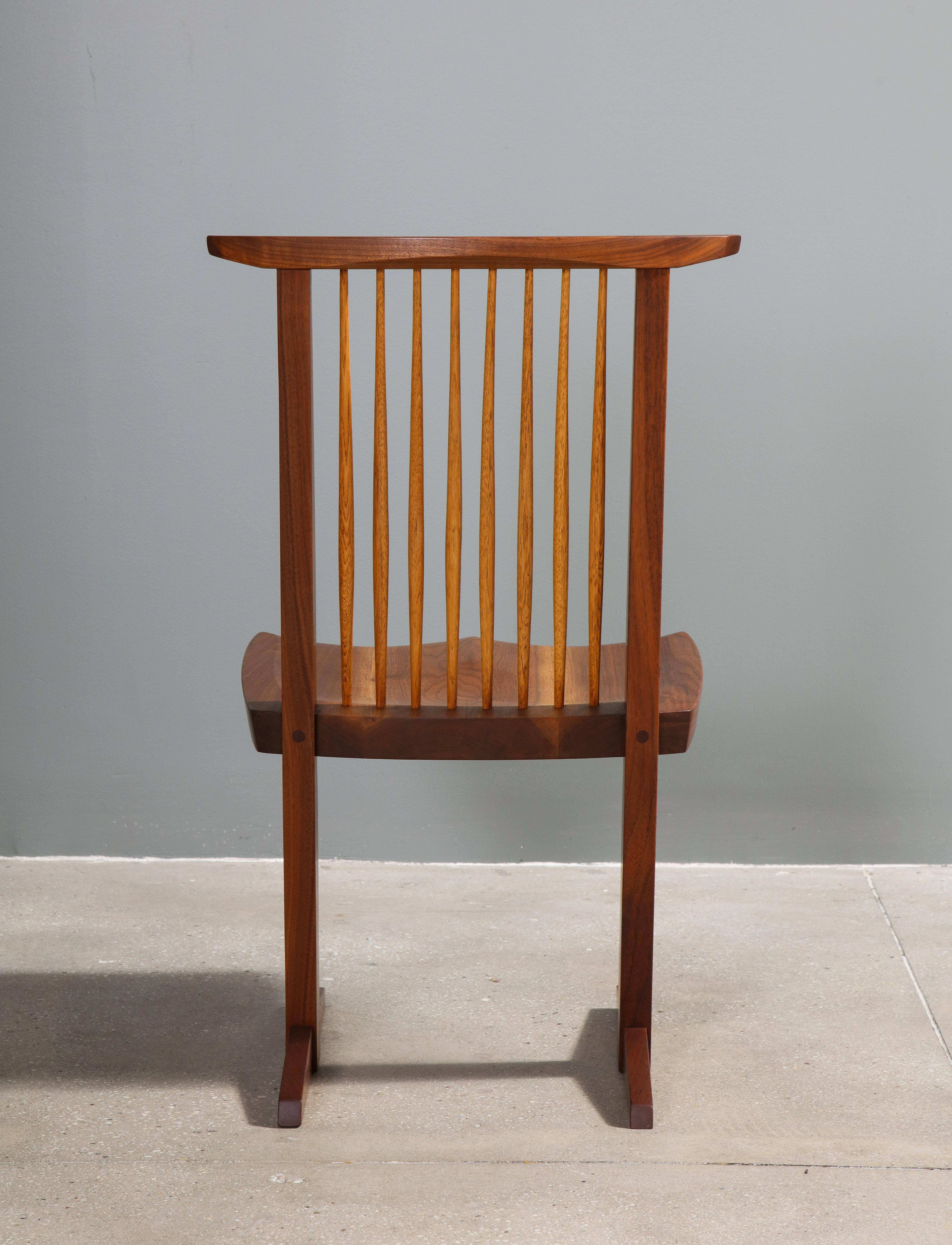 Walnut Conoid Chair, by George Nakashima 1