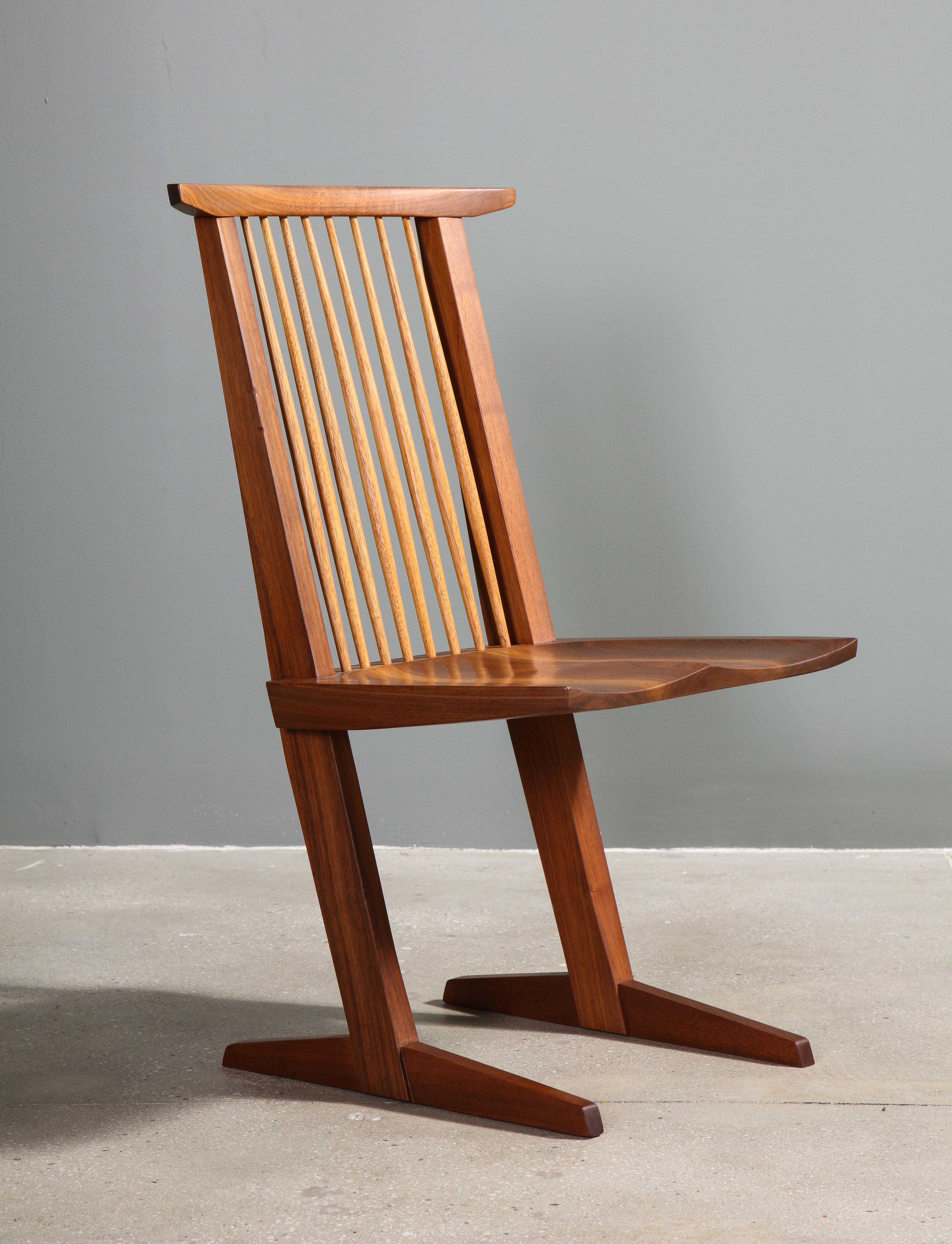 Walnut Conoid Chair, by George Nakashima 2