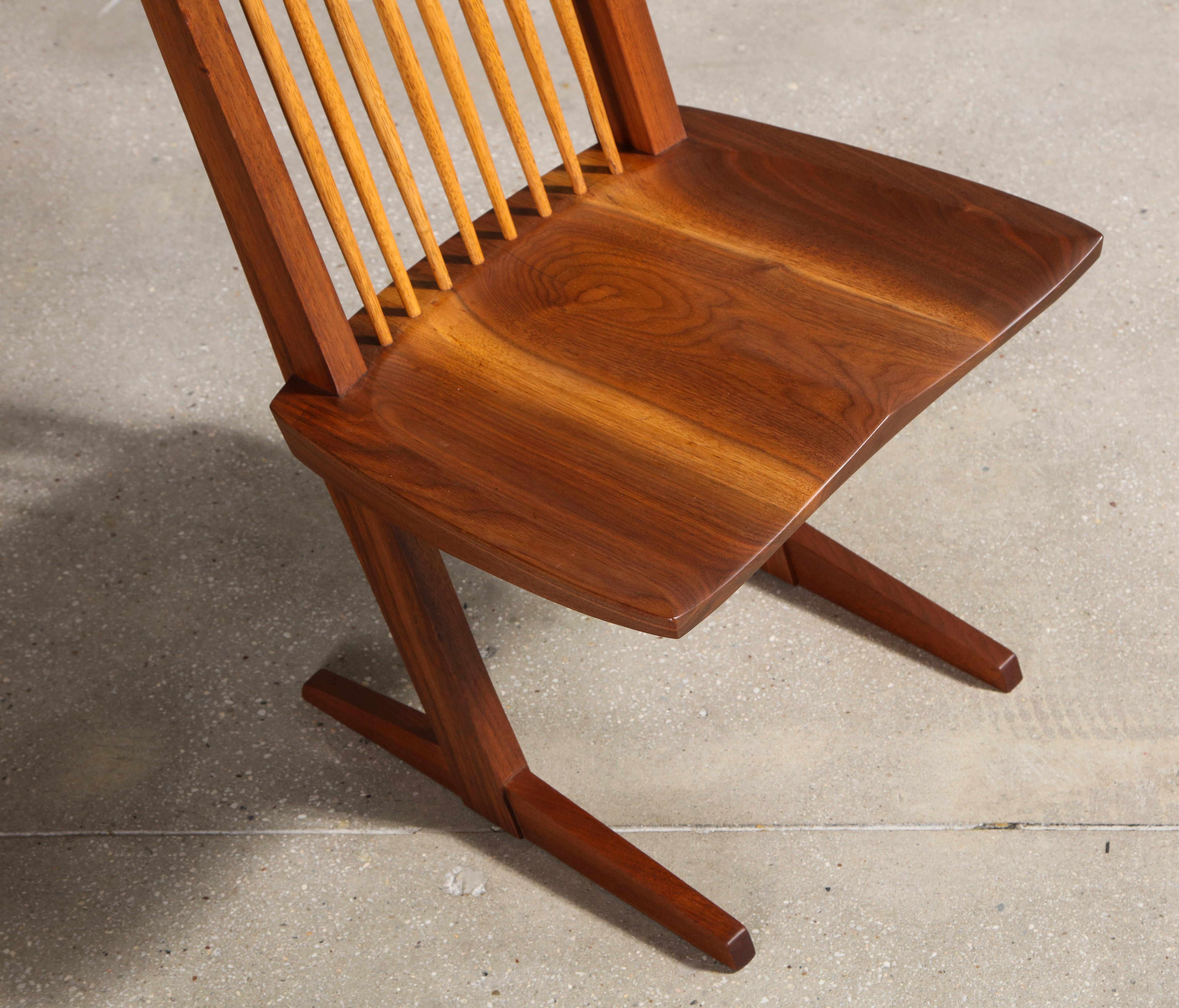 Walnut Conoid Chair, by George Nakashima 4