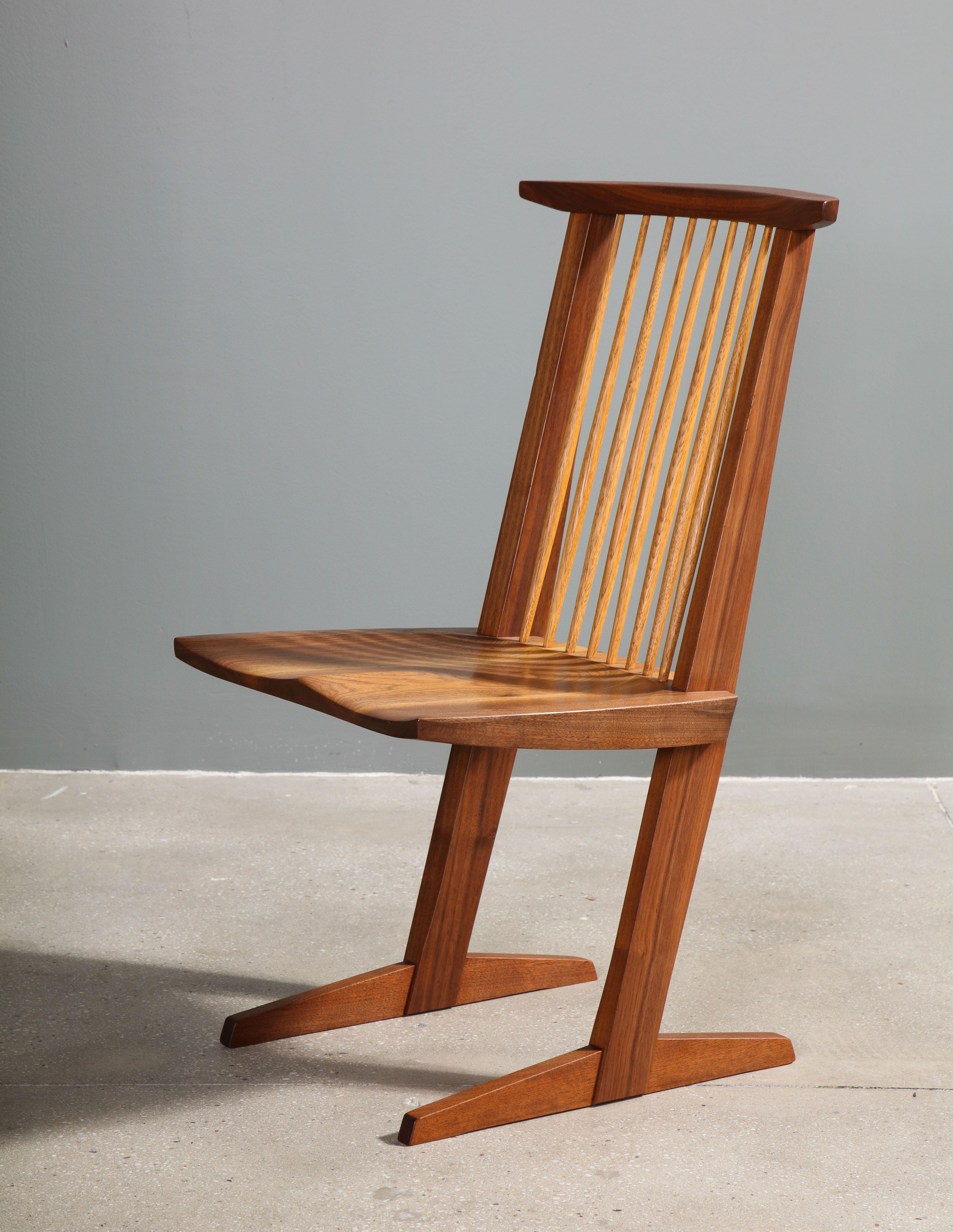 Walnut Conoid Chair, by George Nakashima 6