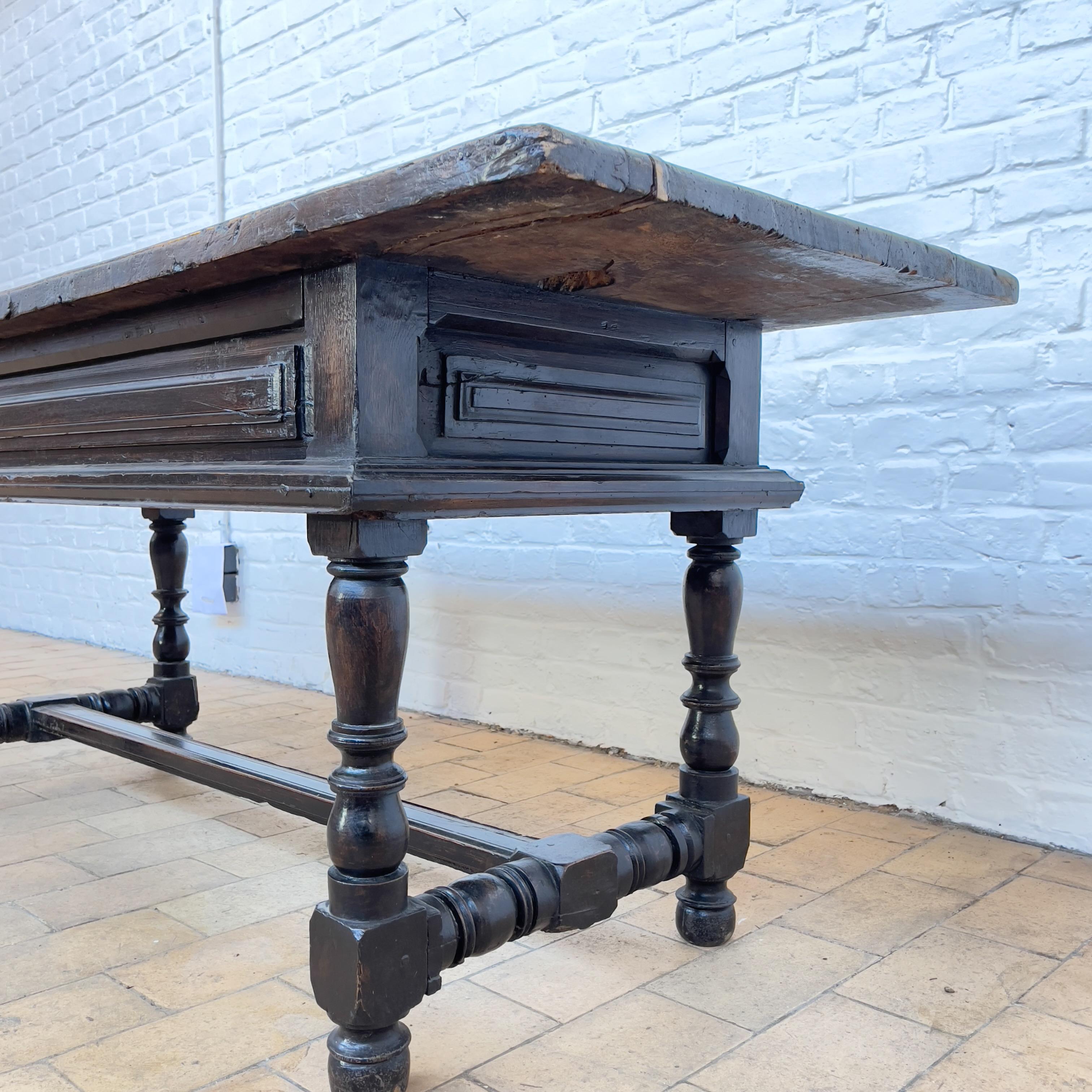 18th Century and Earlier Walnut Console 17th Century For Sale