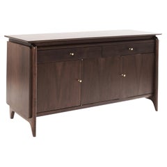 Walnut Console by John Stuart, 1950s