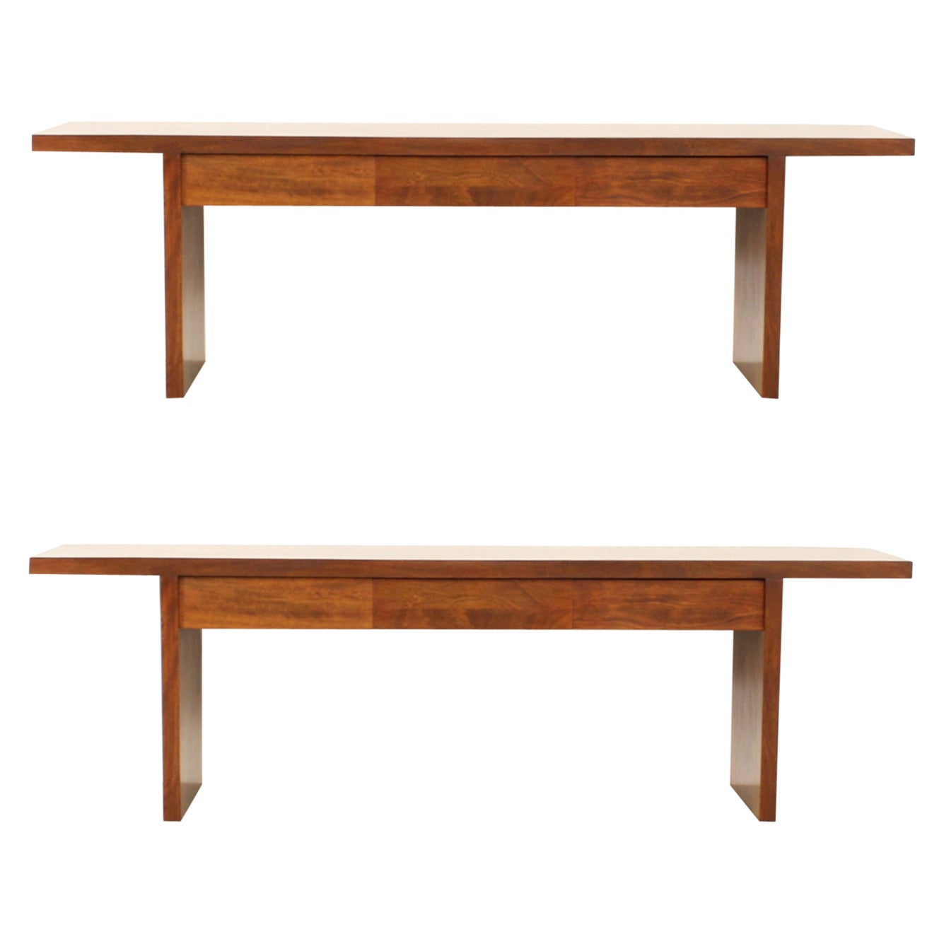 Walnut Console by Jordi Vilanova, Spain, 1960s