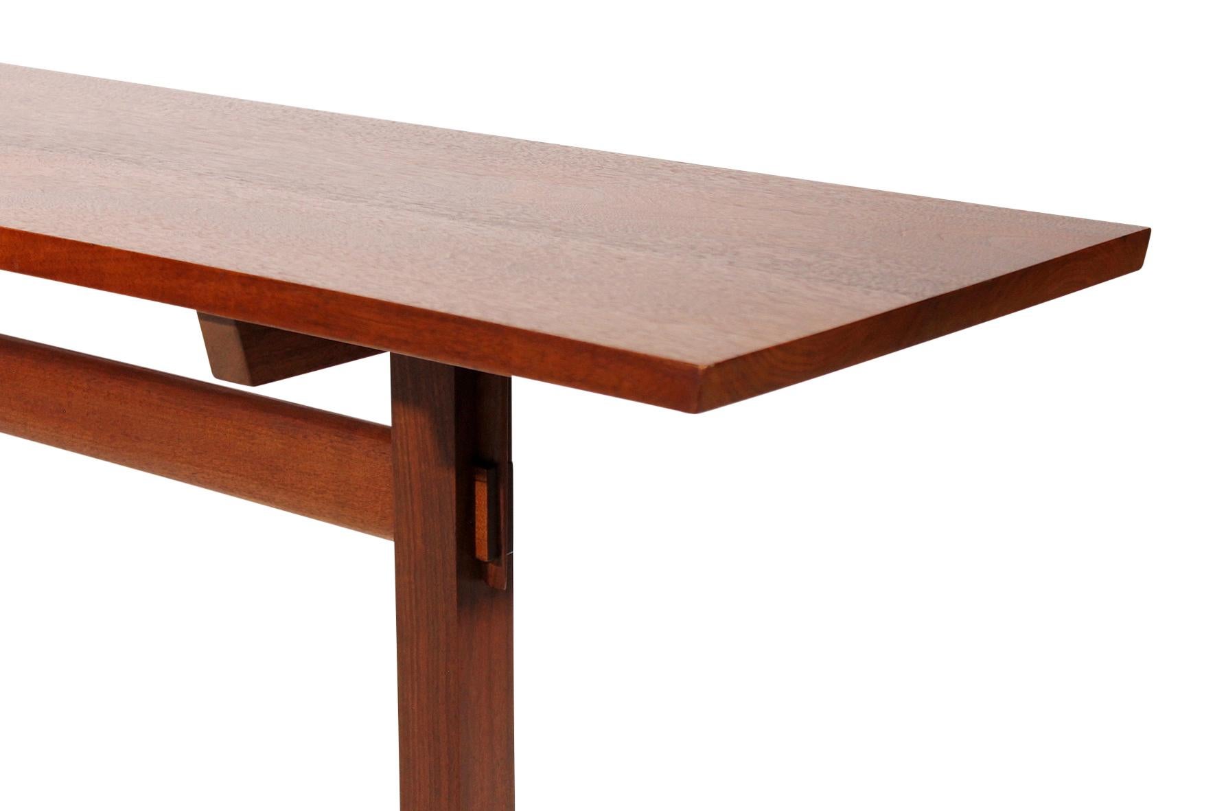 Mid-20th Century Walnut Console Table by George Nakashima, 1959