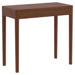 Consola moderna minimalista de nogal