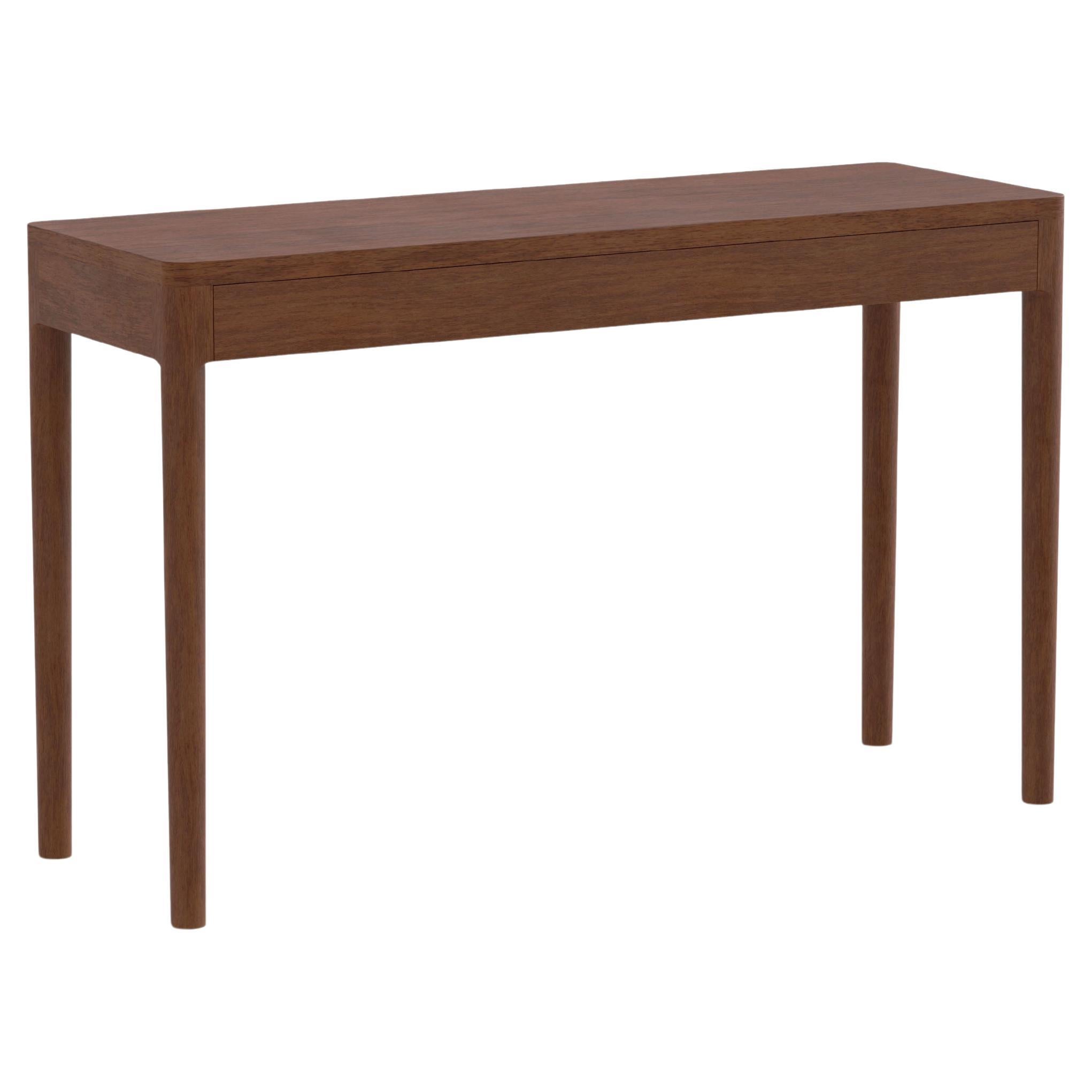 Consola moderna minimalista de nogal