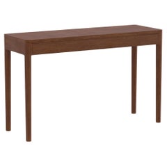 Consola moderna minimalista de nogal