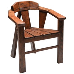 Walnut Craftsman Chair