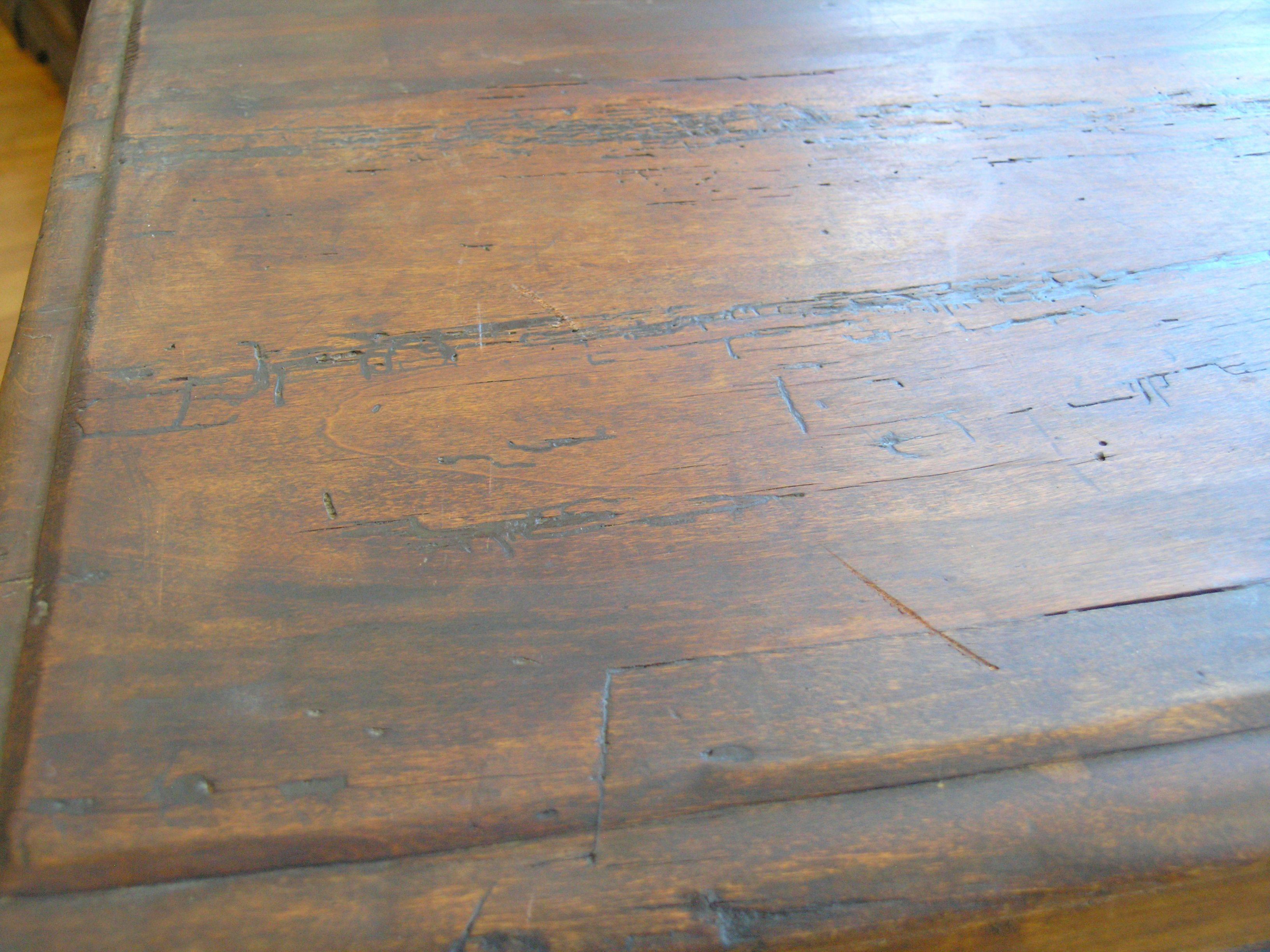 Carved Walnut Credenza, 18th Century For Sale