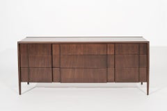 Walnut Credenza by Drexel, circa 1950s