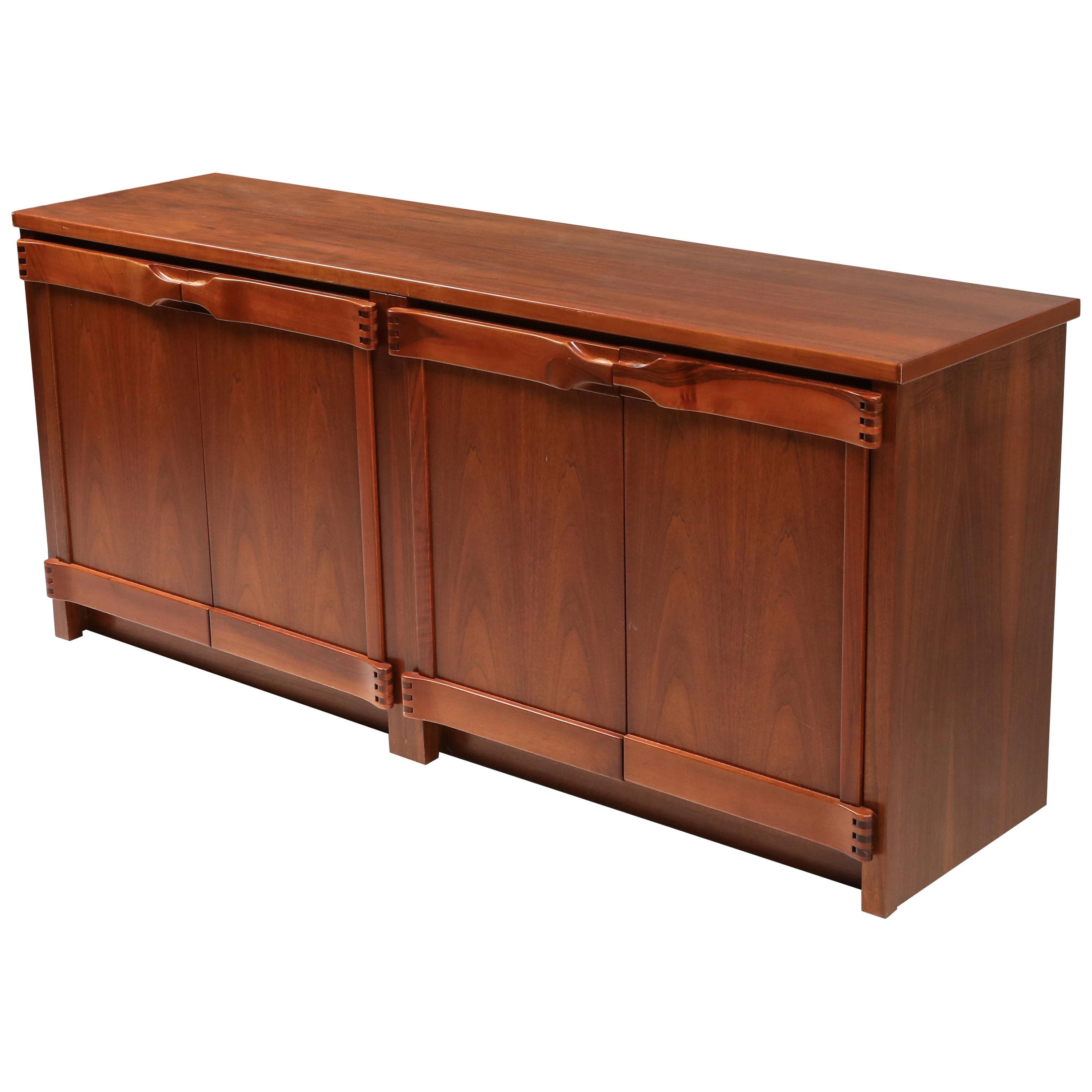 Walnut Credenza by Franz Xaver Sproll, 1960s