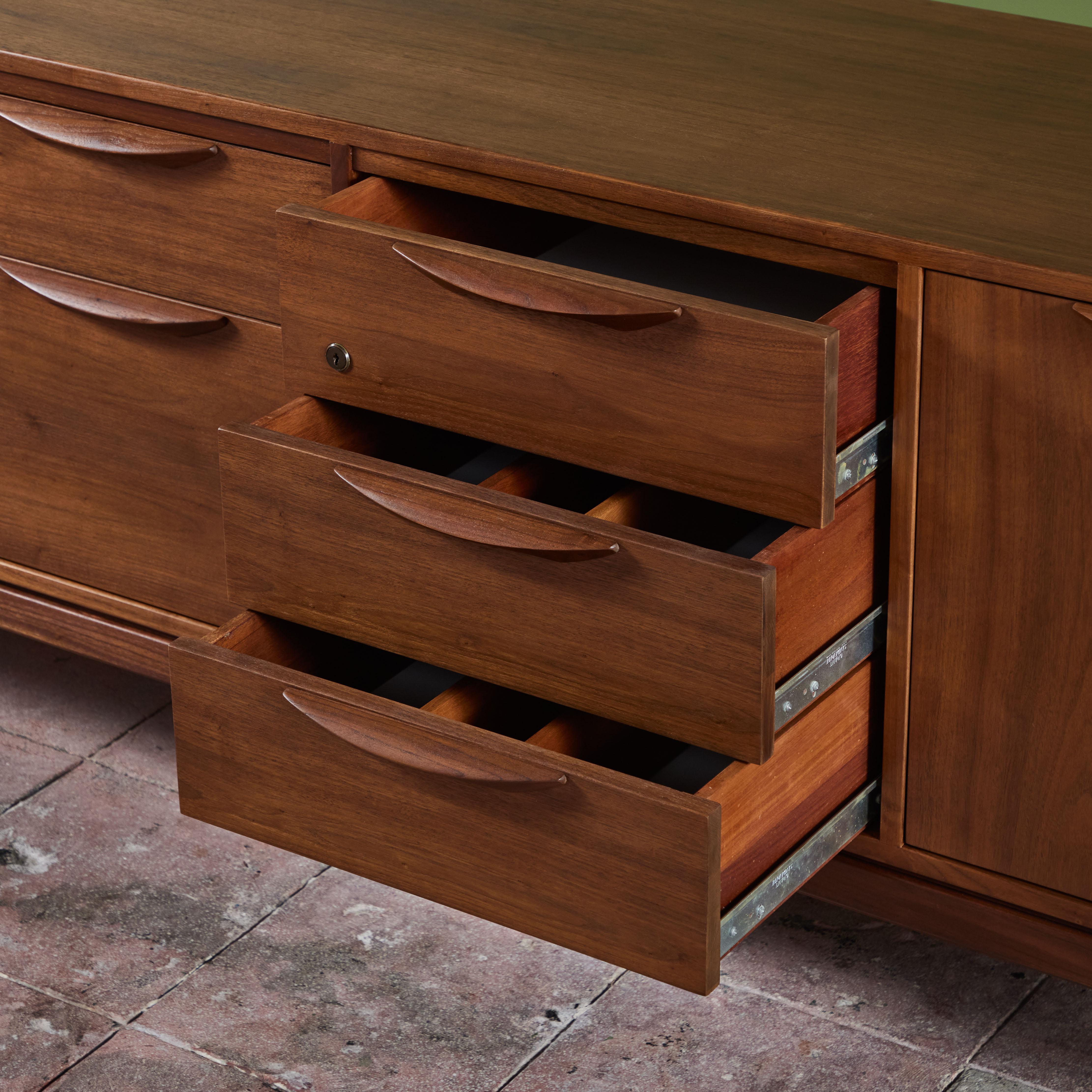 Walnut Credenza by Jens Risom 9