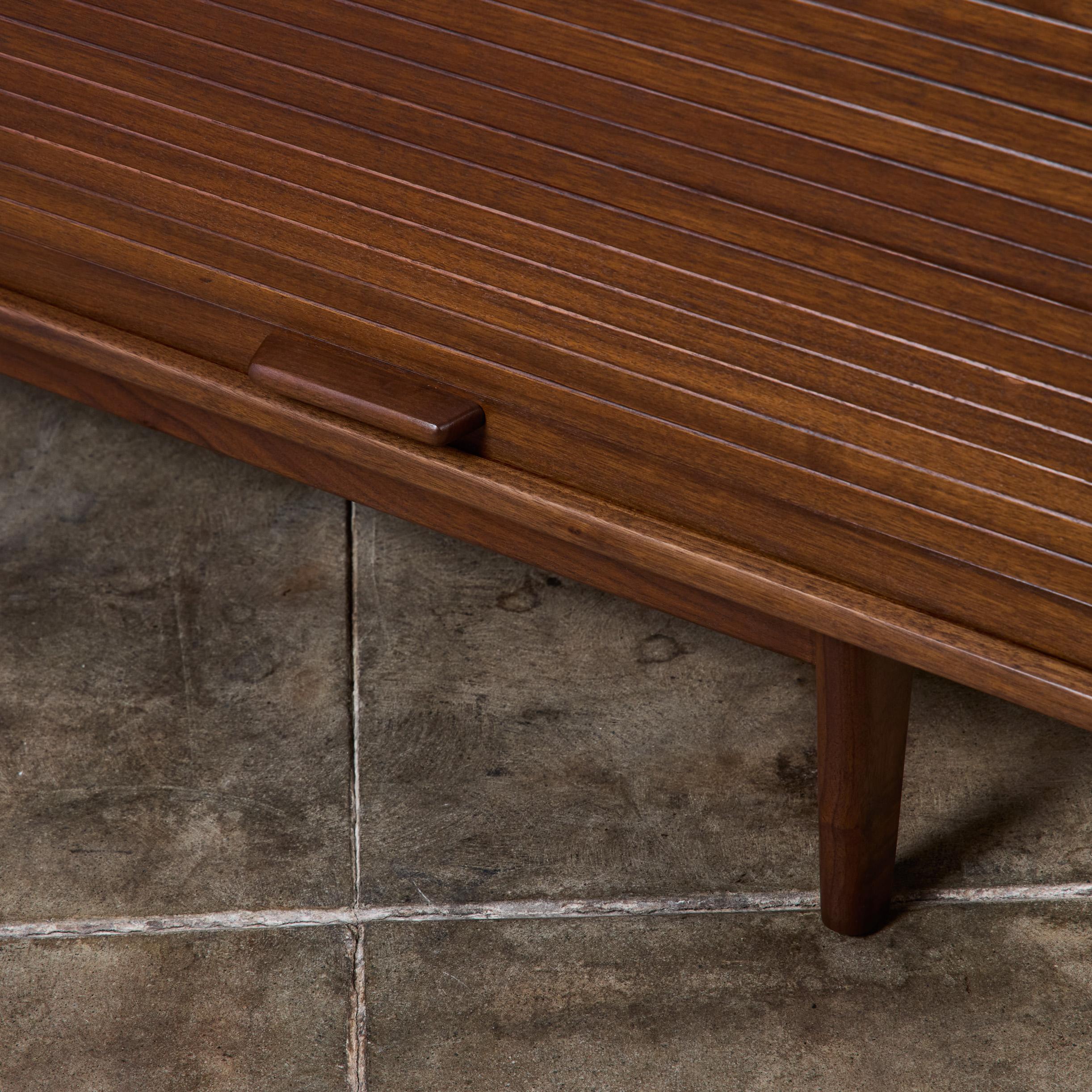 Walnut Credenza by Jens Risom For Sale 11