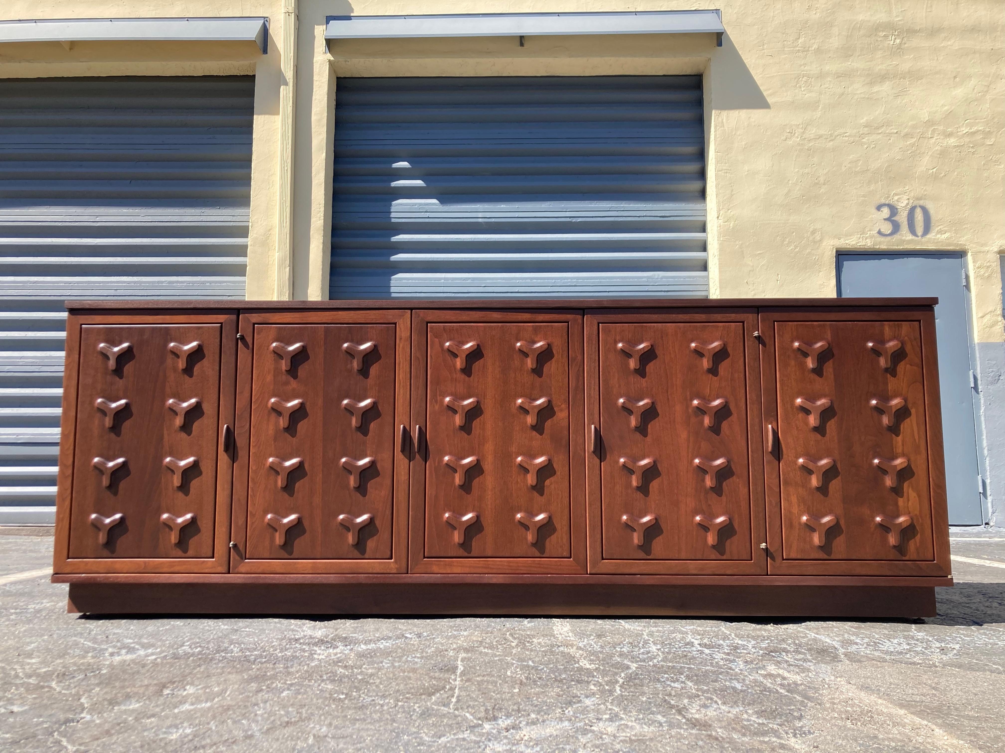 Walnut Credenza by Jorgen Hansen and Jens Thuesen for Romweber 10