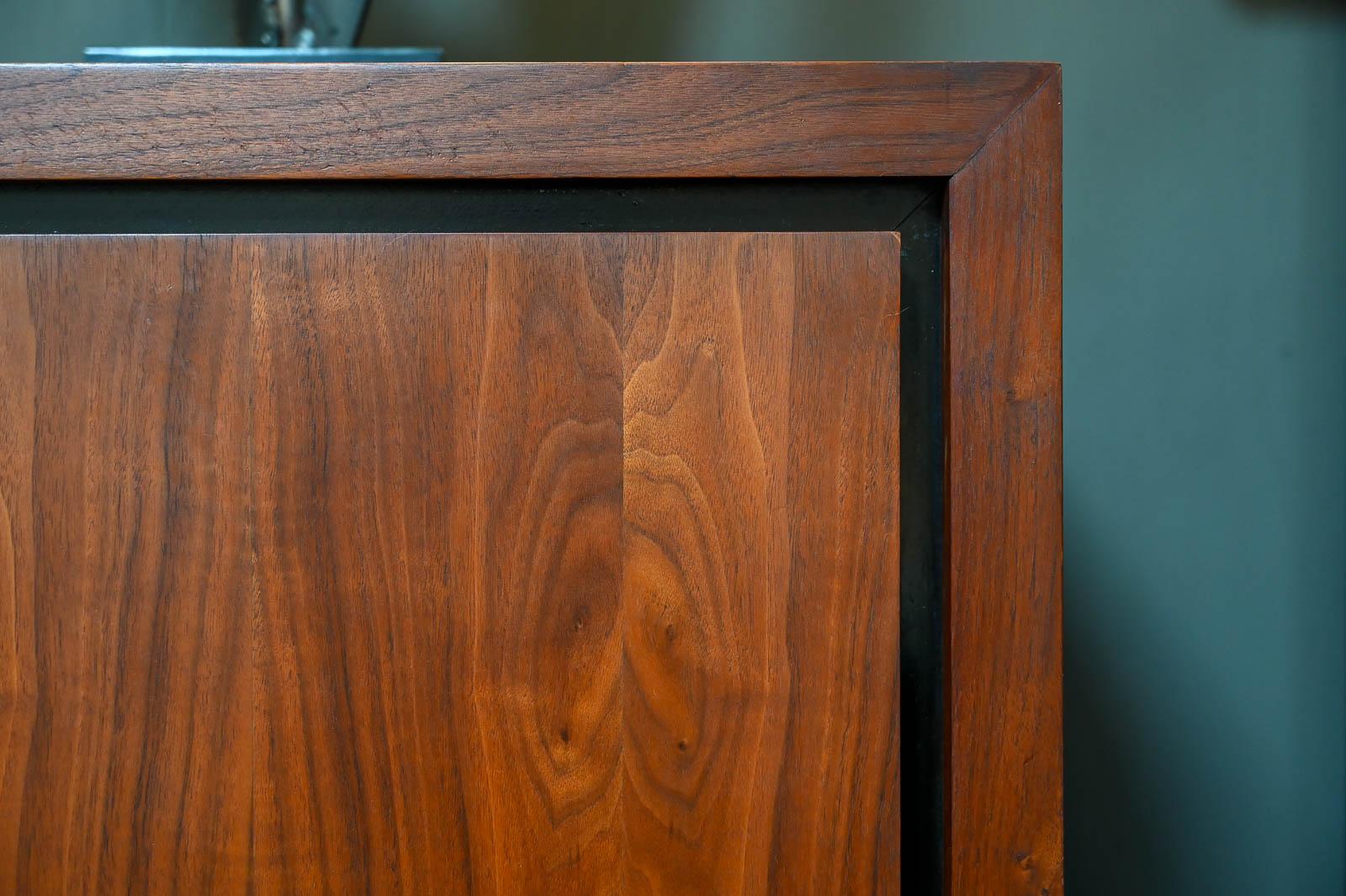 Late 20th Century Walnut Credenza by Merton Gershun for Dillingham, ca. 1970