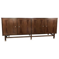 Walnut Credenza by Paul Browning for Stanley Furniture