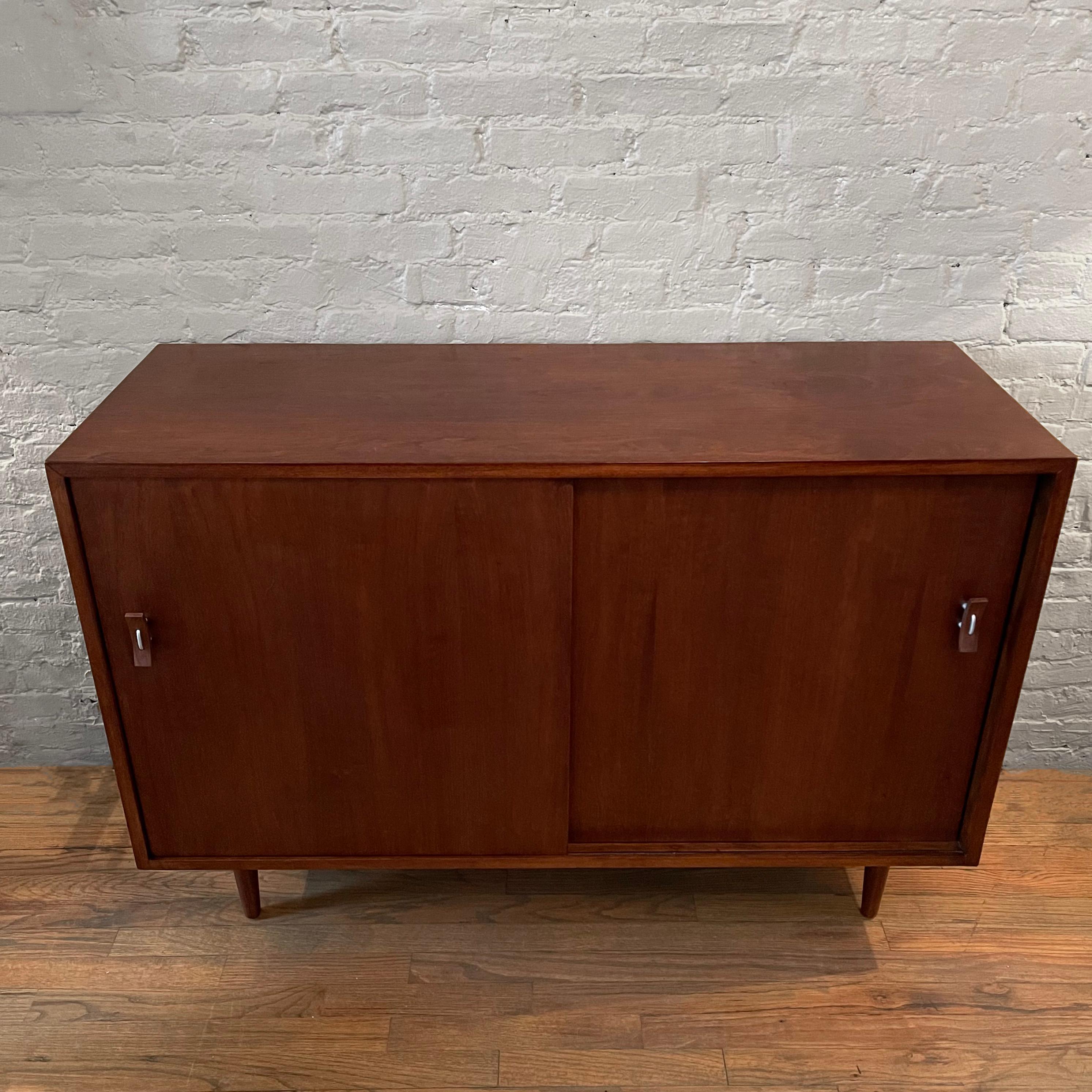 American Walnut Credenza by Stanley Young for Glenn of California