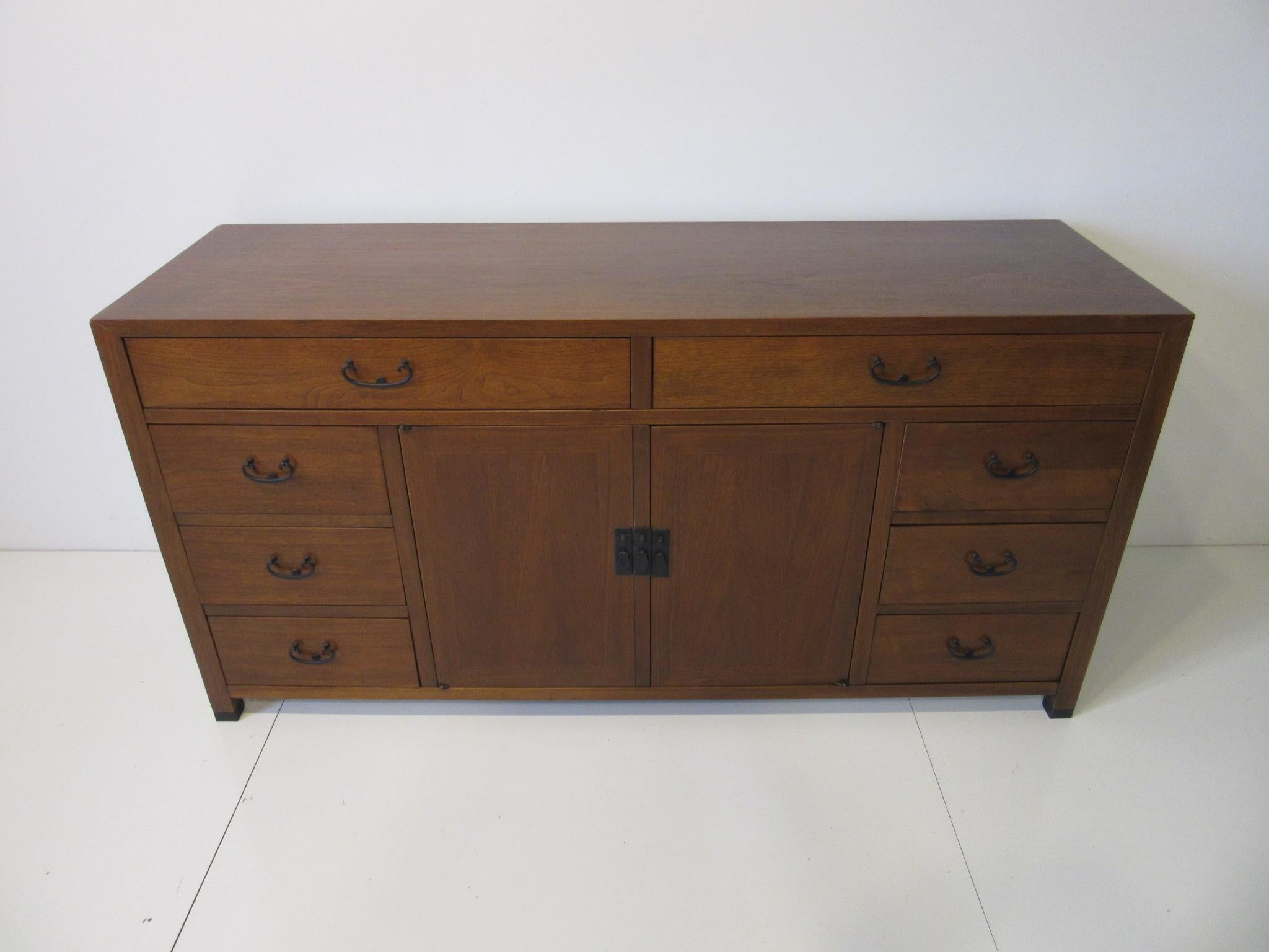 Walnut Credenza / Cabinet by American of Martinsville 6