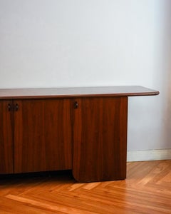 Walnut Credenza From the “Seven” Series by Luigi Saccardo for Gasparello