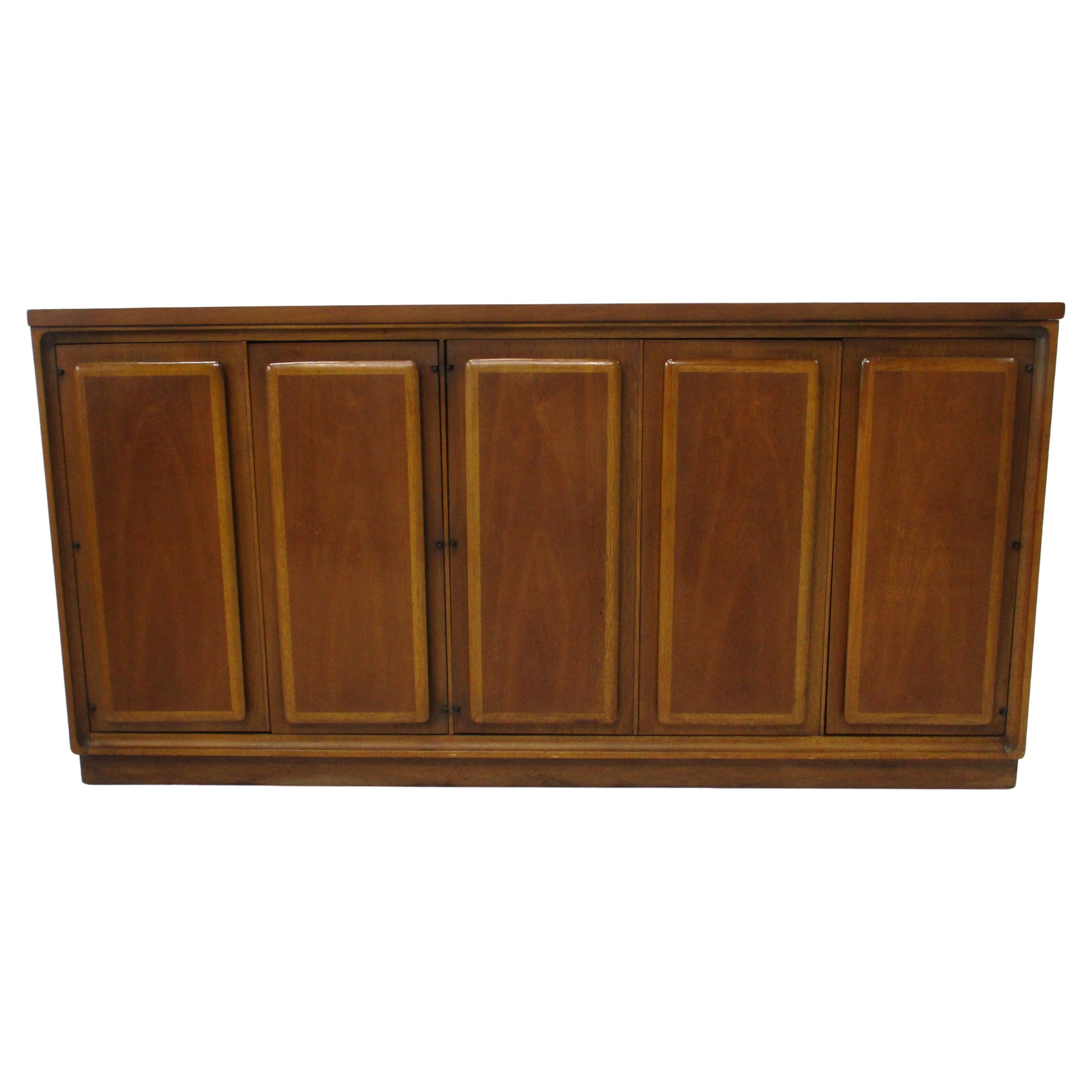 Broyhill Modern Walnut Credenza / Sever - Forward 70 Collection