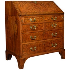 Walnut Crossbanded Writing Bureau