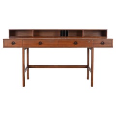 Walnut Danish Flip-Top Desk by Peter Lovig Nielsen, 1960s