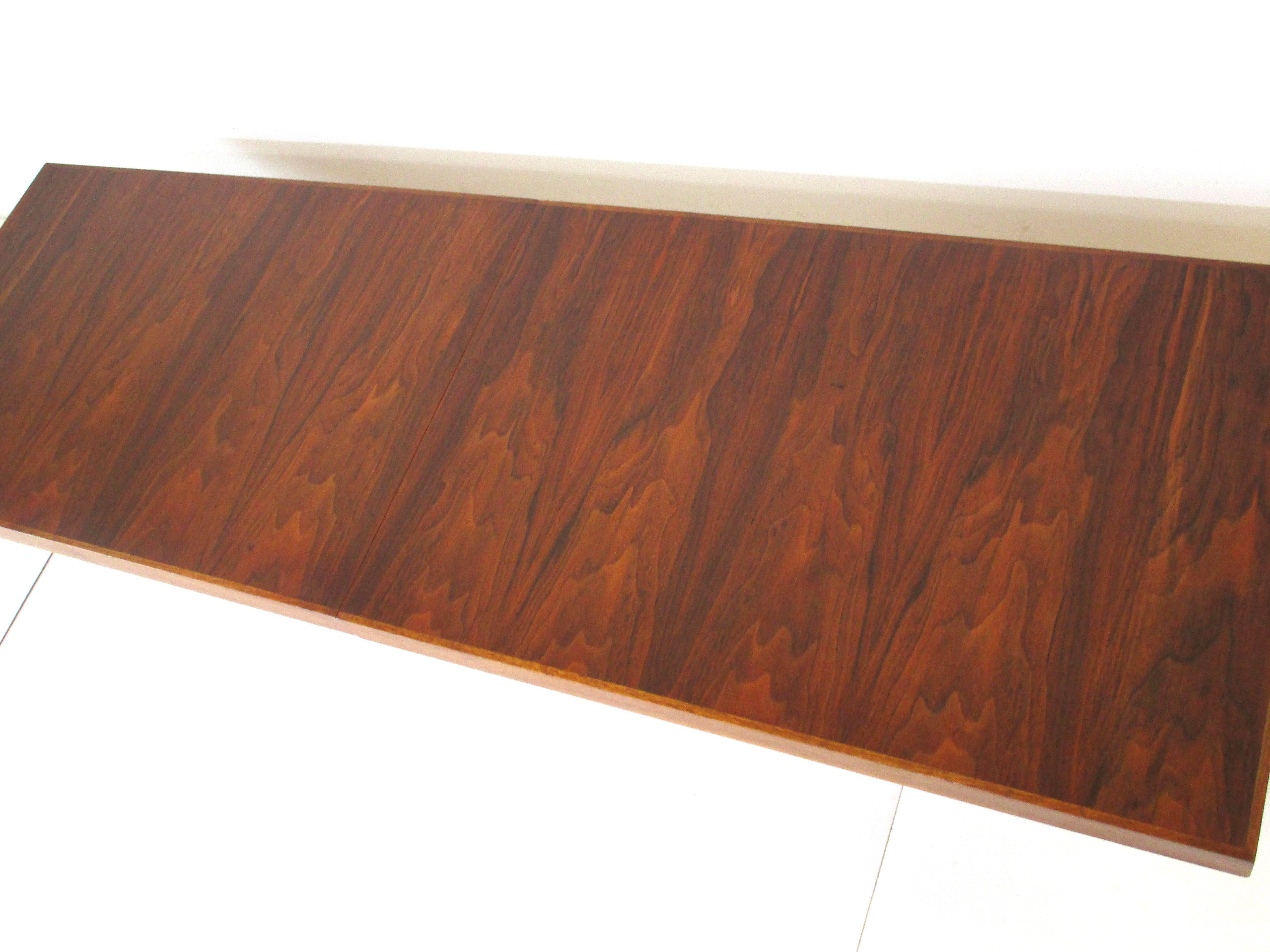 20th Century Walnut Danish Styled Expandable Coffee Table by Otmar 