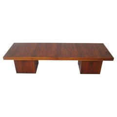 Walnut Danish Styled Expandable Coffee Table by Otmar
