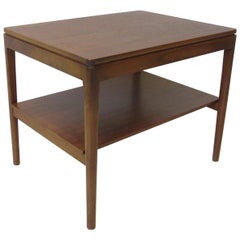 Walnut Side Table Declaration Line by Kipp Stewart for Drexel