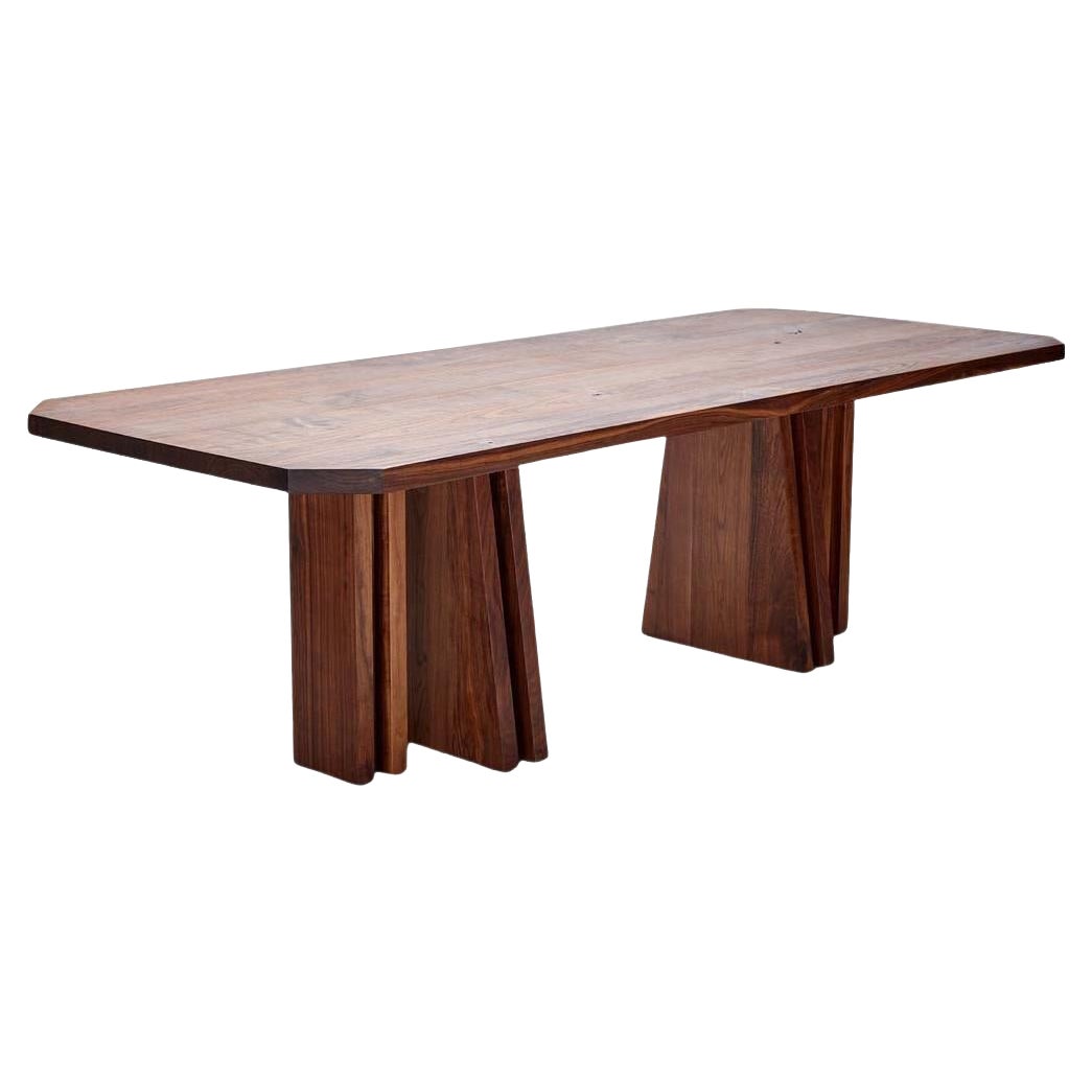 Walnut Delta Dining Table by Nikolai LaFuge