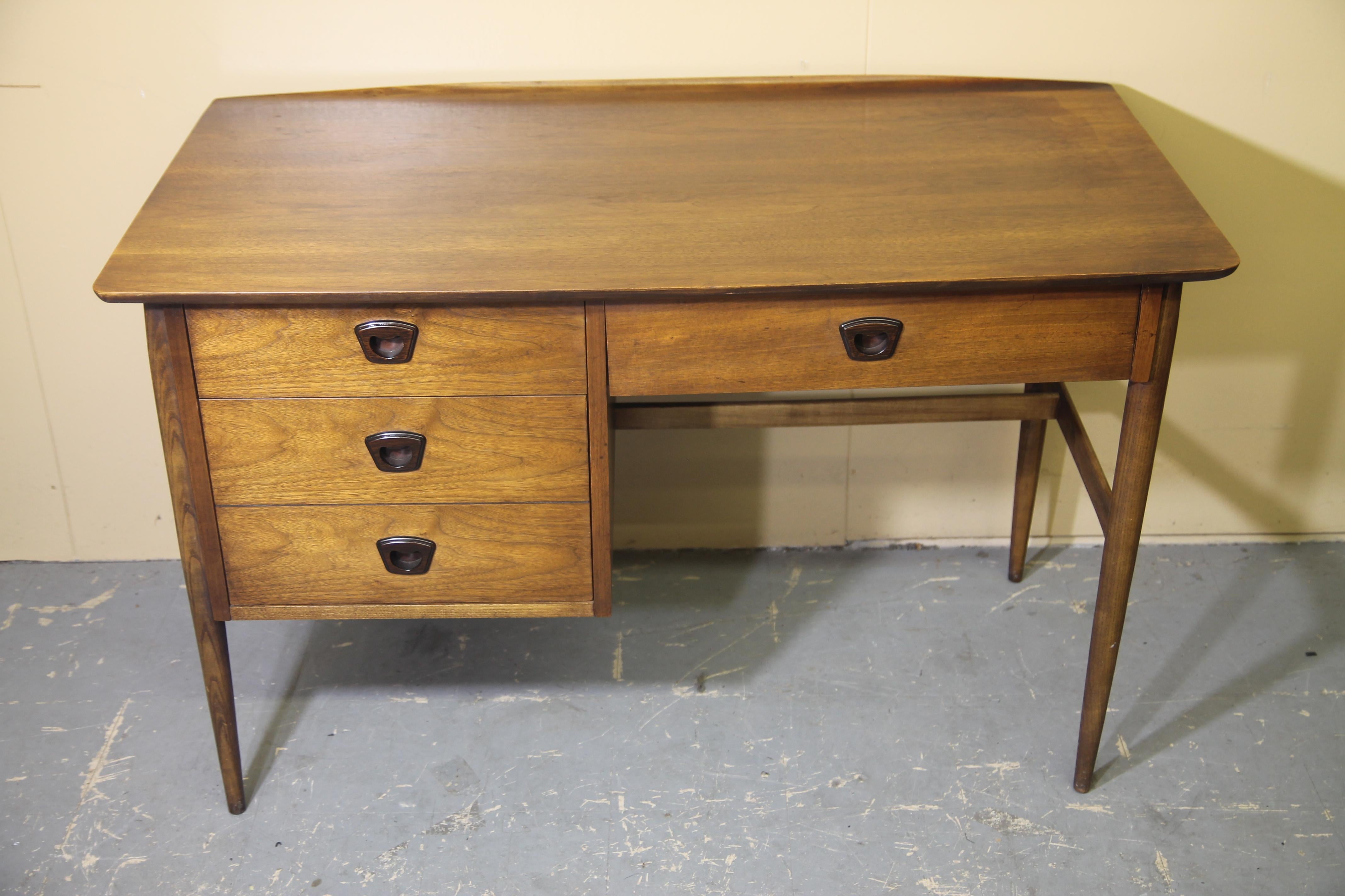 American Walnut Desk by the Basset Furniture Company