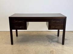 Walnut Desk by Tommi Parzinger