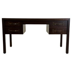 Walnut Desk by Tommi Parzinger
