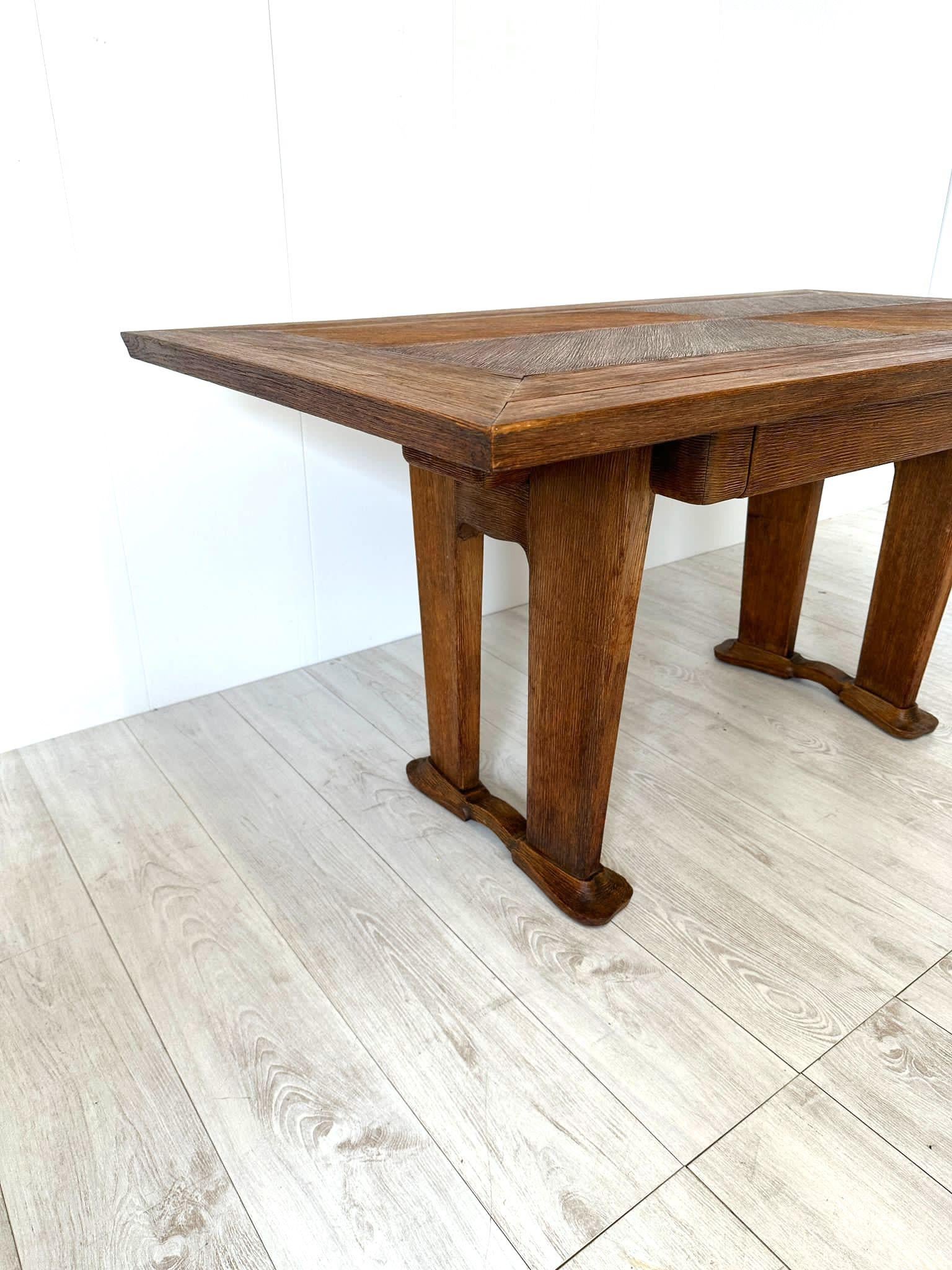 Walnut Desk by Vittorio Valabrega, Italy, 1930s In Good Condition For Sale In Rivoli, IT