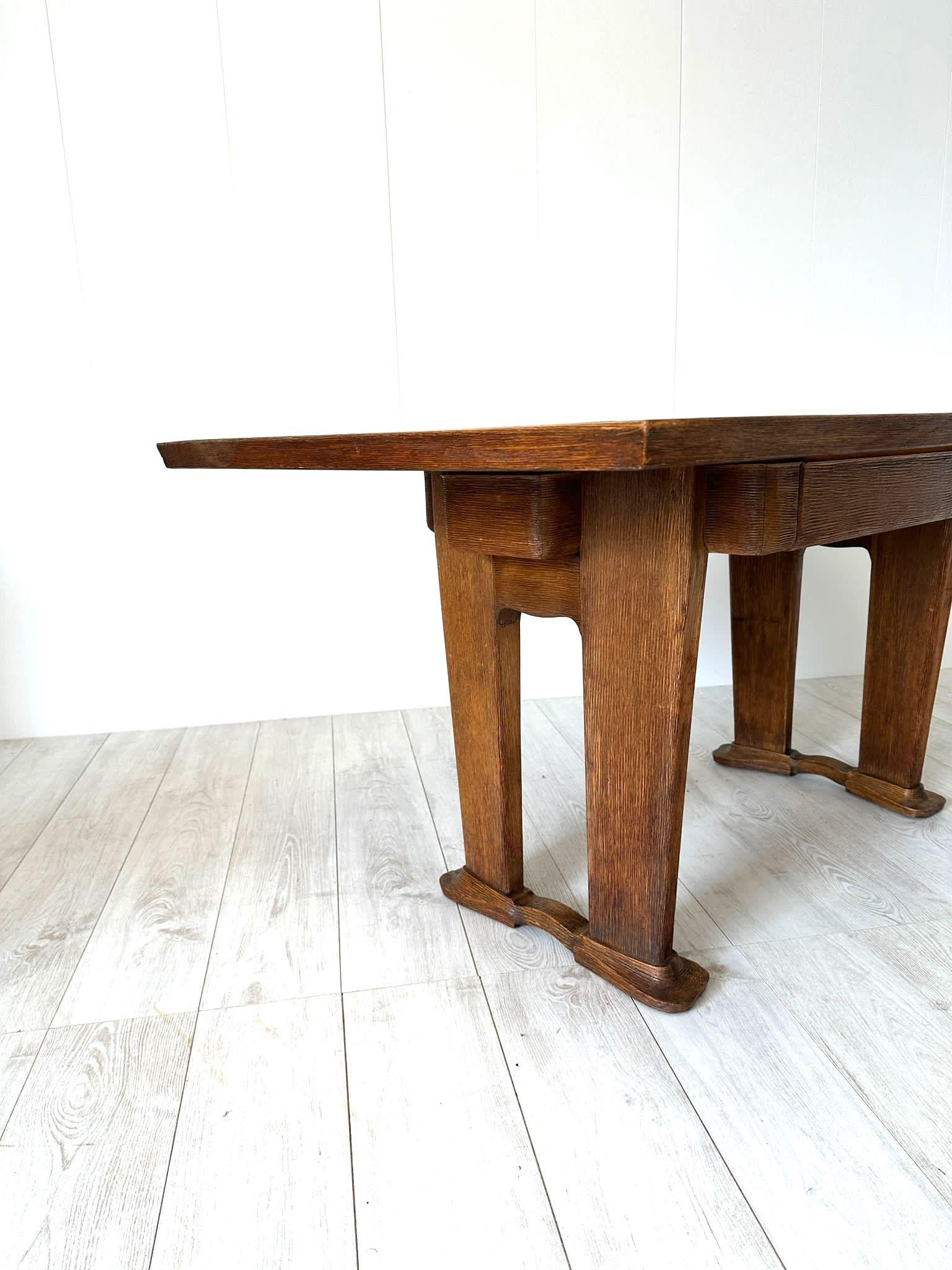 Nutwood Walnut Desk by Vittorio Valabrega, Italy, 1930s For Sale