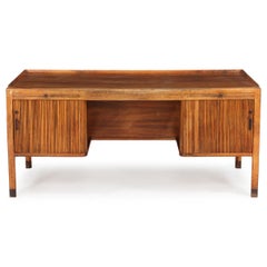 Large Group incl. Walnut Desk and Sideboards Made by Ove Lander in 1947