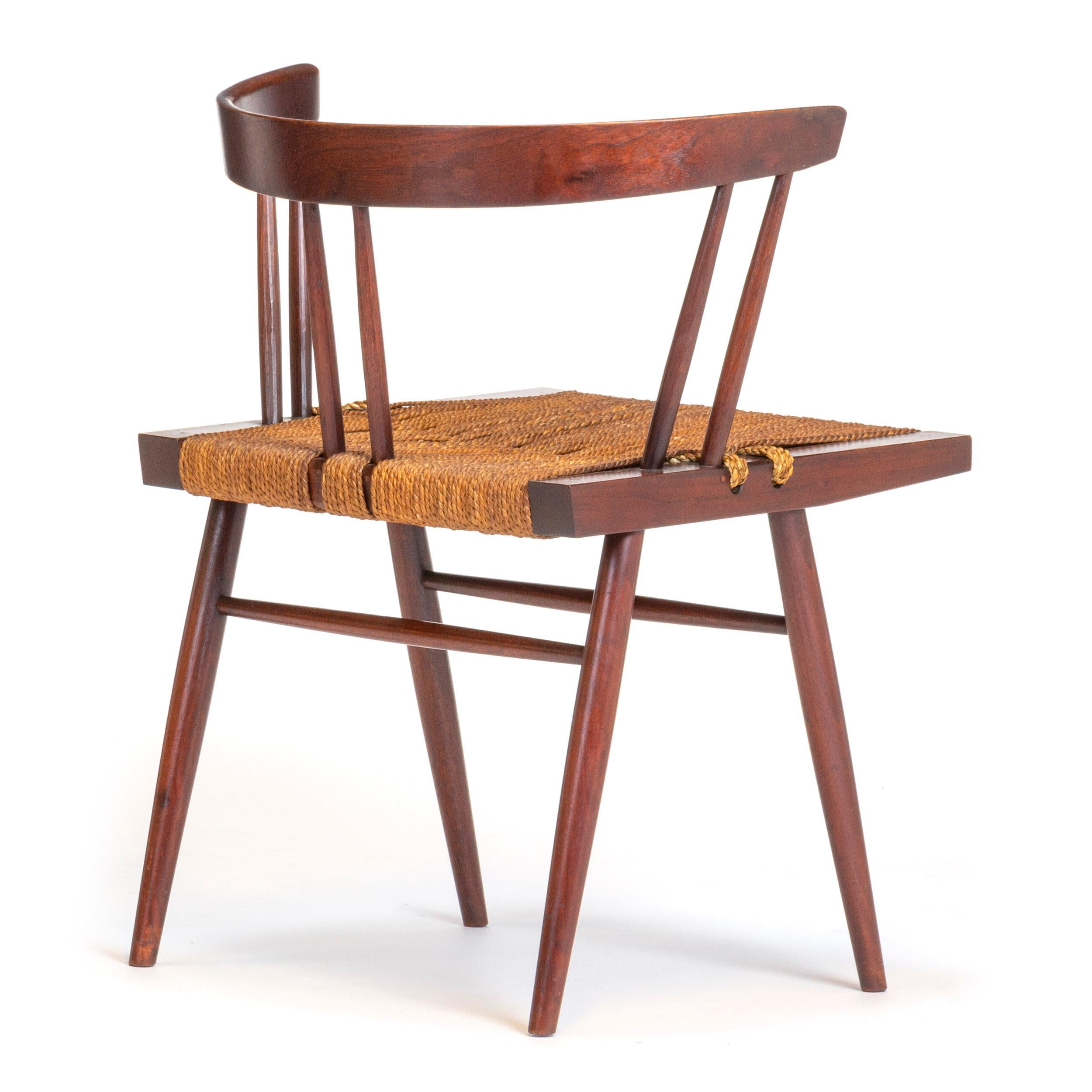 American Craftsman Walnut Dining Chair or Side Chair by George Nakashima