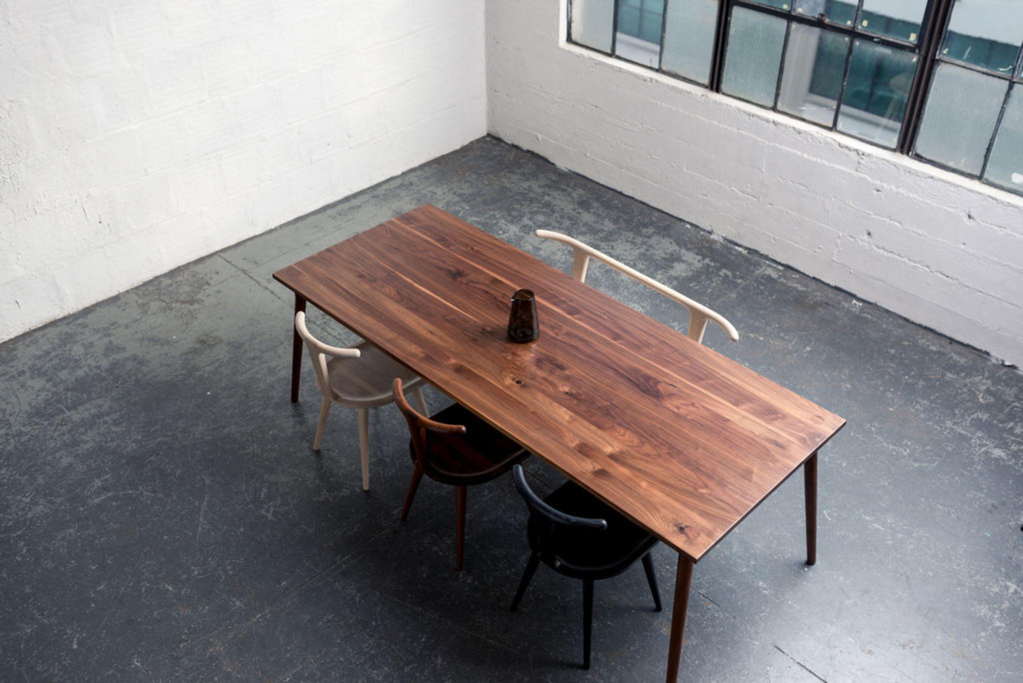 Walnut Dining Table by Fernweh Woodworking For Sale 1