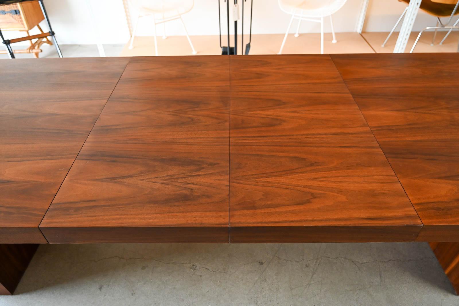Late 20th Century Walnut Dining Table by Merton Gershun for Dillingham Esprit Collection, ca. 1970