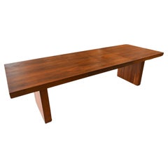 Table de salle à manger en noyer par Merton Gershun pour Dillingham Esprit Collection, vers 1970