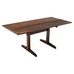 Walnut Dining Table Designed and Built by Kansas City Artist Wilbur Niewald