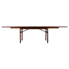 Walnut Dining Table Designed by Jens Risom, 1950s