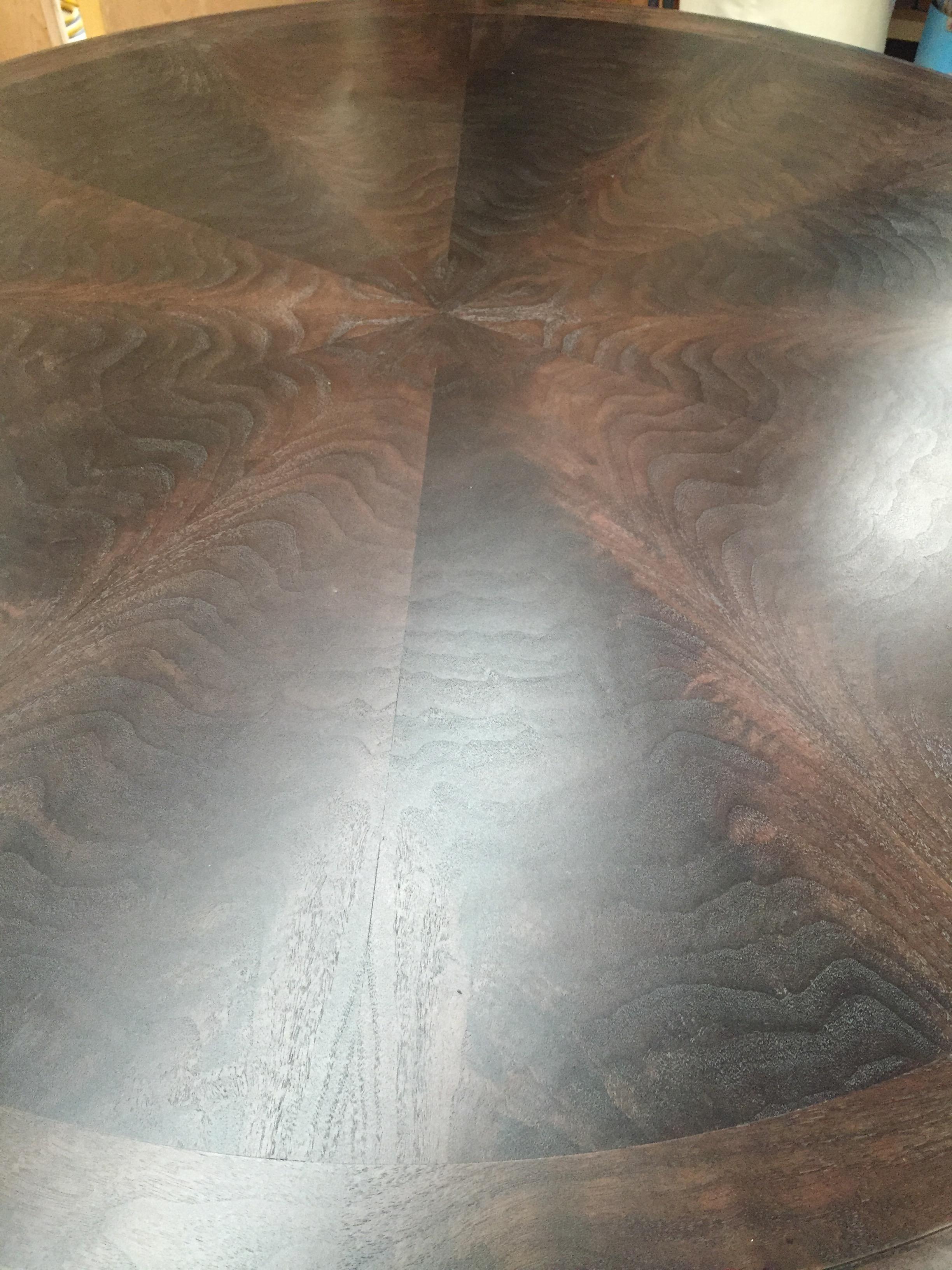 Stained Walnut Dining Table For Sale