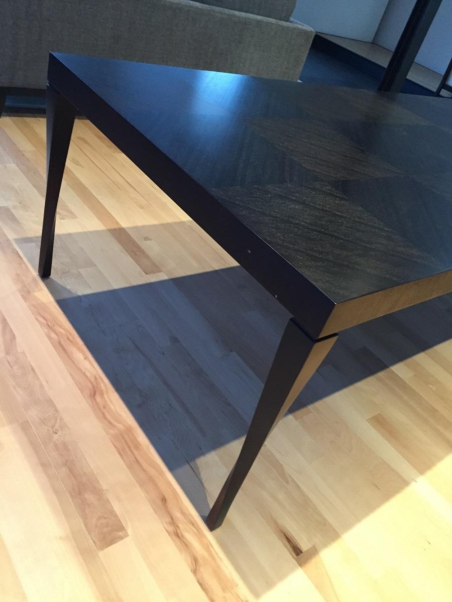 American Walnut Dining Table with No Obstruction for 14 Diners For Sale