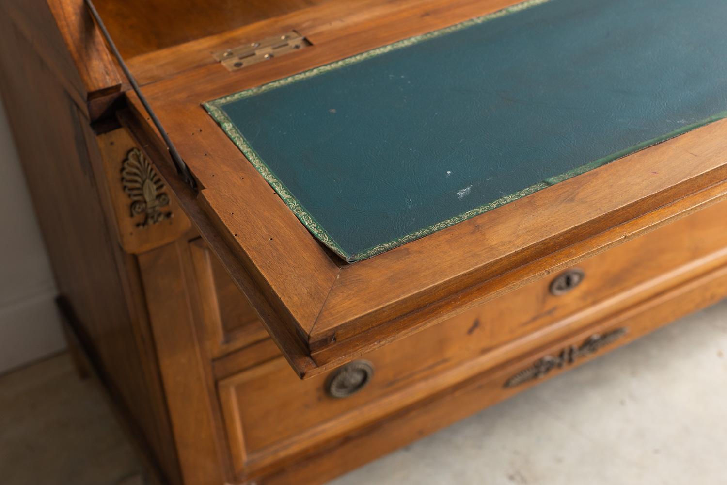 19th Century Walnut Directory Secretary For Sale