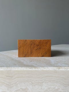 Walnut Display Cube, 1960s