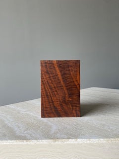 Walnut Display Stand, 1960s