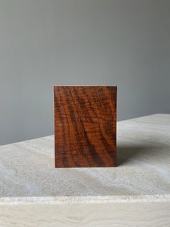 Walnut Display Stand, 1960s