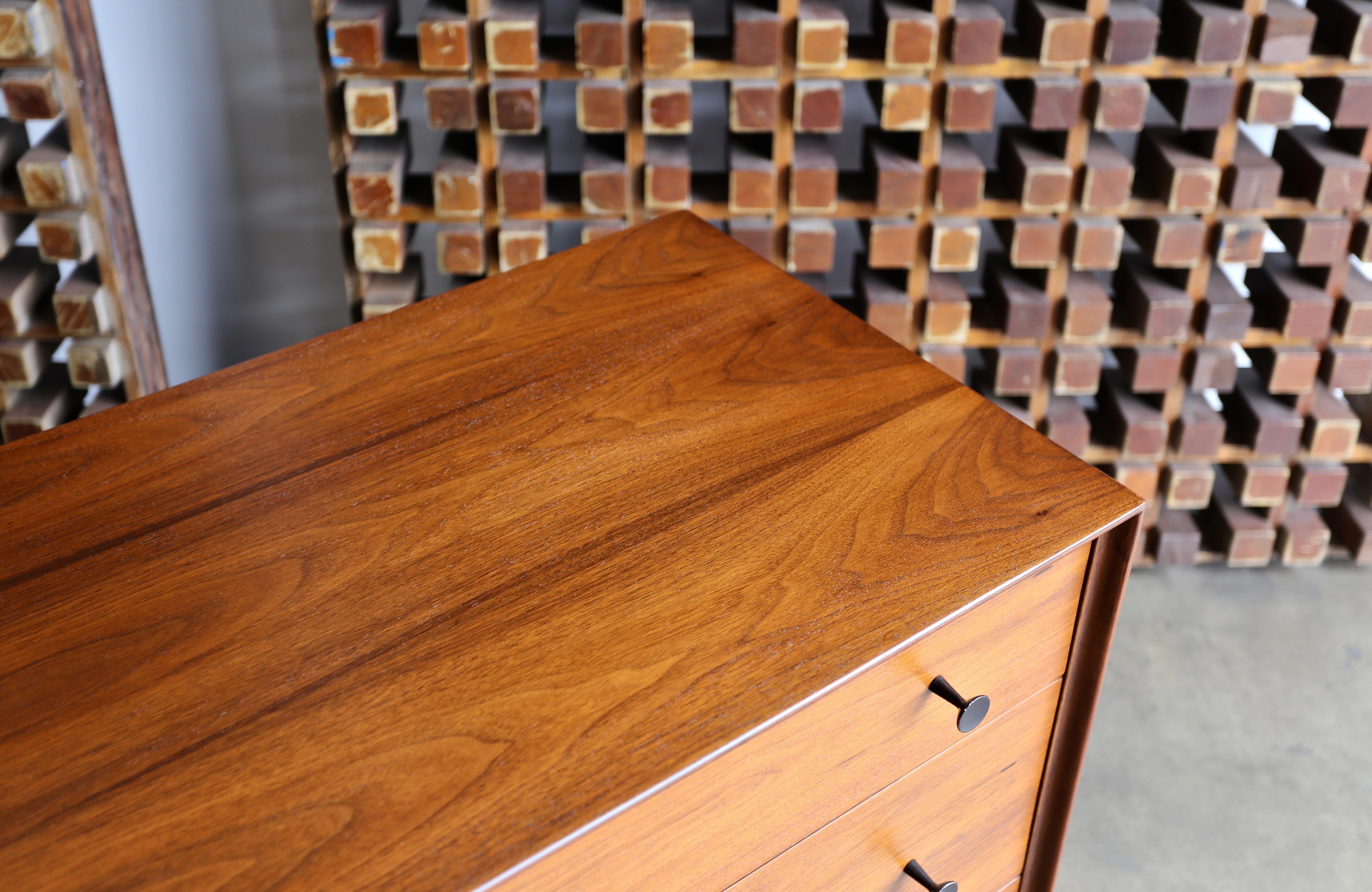 Walnut Dresser by Dresser by Robert Baron for Glenn of California 2