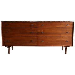 Walnut Dresser by Dresser by Robert Baron for Glenn of California